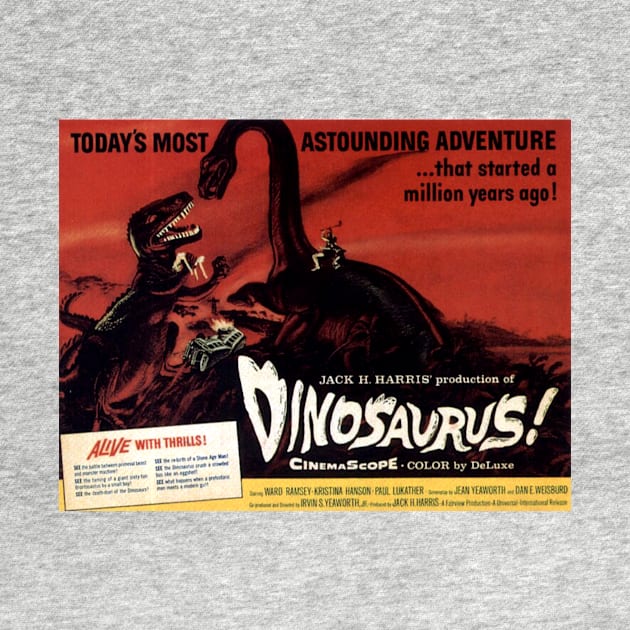 Classic Science Fiction Lobby Card - Dinosaurus by Starbase79